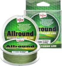 CarpZoom Allround fonott zsinór, o 0,22mm, 110m, 20,92kg, zöld