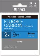 Tiemco Vékonyodó Előke Fluorocarbon Hi-Energy Leader 9ft 03X
