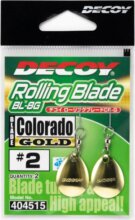 Spinner Blade Forgóval Decoy Bl-8g Colorado Gold 4