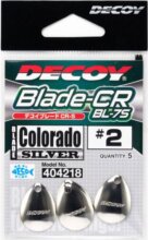 Spinner Blade Decoy Bl-7S Cr Colorado Silver 3