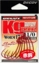 Offset Horog Decoy Worm 17R Kg 3/0 Blood Red