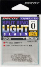 Kulcskarika Split Ring Decoy R-4 Light Class Silver 2 30lbs