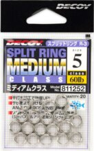 Kulcskarika Split Ring Decoy R-3medium Class Silver 5 60lbs