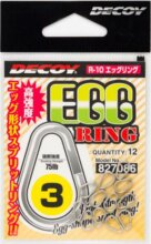 Kulcskarika Split Ring Decoy R-10 Egg Ring Silver 4 100lbs
