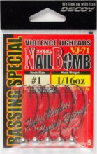 Jig Fej Offset Decoy Vj-71 Nail Bomb #1/0 1.8g