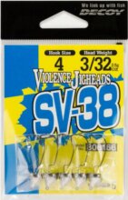Jig Fej Offset Decoy Sv-38 Violence #6 0.9g
