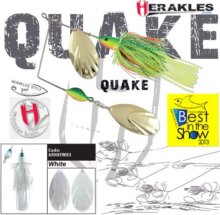 Herakles Spinnerbait Quake 1 1/2Oz 42g White