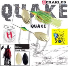 Herakles Spinnerbait Quake 1 1/2Oz 42g Black/Red