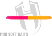Herakles Rdb Worm 60mm Crab Orange Pink