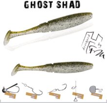 Herakles Ghost Shad 5cm Green Shad