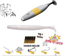 Herakles Fat Shad-Ow105 4.2" 10.5cm Shiner Melon