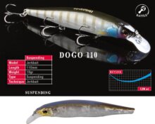 Herakles Dogo 110Sp 11cm 19g Alburno Flash