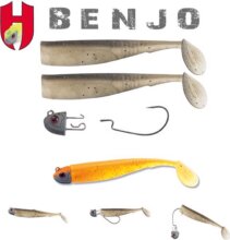 Herakles Combo Horog Benjo Shad 3" 7.5cm Orange Shiner