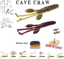 Herakles Cave Craw 3.8" 9.6cm Alabama Craw