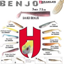 Herakles Benjo Shad 3" 7.5cm Magic Shad