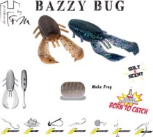Herakles Bazzy Bug 3.2" 8cm Waka Frog