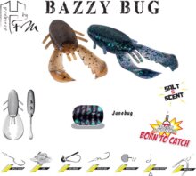 Herakles Bazzy Bug 3.2" 8cm Junebug