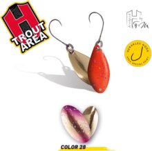 Herakles Area Spoon Spike 1.0g Color 28 Golden Trout