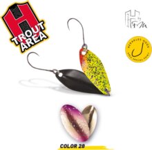 Herakles Area Spoon Losko 2.5g Color 28 Golden Trout