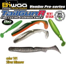 Biwaa Tailgunr 4.5" 11.5cm 101 Silver Minnow