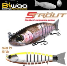 Biwaa Swimbait Strout 3.5" 9cm 8g 19 Hi-Viz