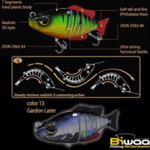 Biwaa Swimbait Seven S5" 13cm 34g 13 Gardon Laser