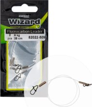 Wizard Szerelt Fluorocarbon Előke Neo 11kg 25cm 2db/cs