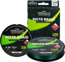 Wizard Mxt8 Braid 0,12mm 150m 10,8kg