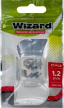 Wizard Drótelőke Rögzítő Cső 1.2x1.6x8mm 20db/cs Fényes Fekete
