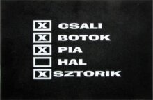 Tréfa Fekete Lábtörlő Csali, Botok...