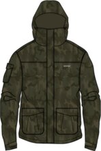 Sonik Lightweight Jacket Camo