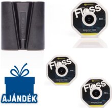 Ridgemonkey The Floss Csalirögzitő Zsinór Triopack Ajándék Ezee Knot Kiegészitővel