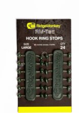 Ridgemonkey Rm-Tec Hook-Ring Stops Csúszógyűrű Rögzitő 24db Small