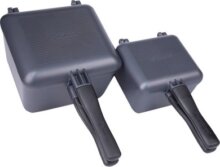 Ridgemonkey Connect Deep Pan & Griddle Sütő Szett XL Granite Edition