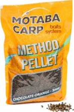 Motaba Carp Method Pellet Csoki Narancs 3mm 800g