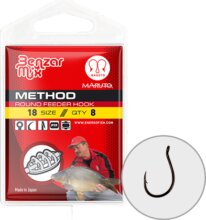 Maruto 4626 12 Benzár Round Feeder Horog 8db/cs