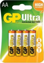 GP Ultra Alkaline LR6 15Au AA Tartós Elem 4db/Bliszter