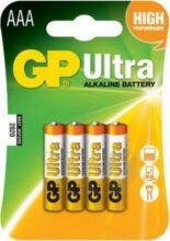 GP Ultra Alkaline LR03 AAA Tartós Elem 4db/Bliszter