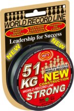 Fonott Zsinór WFT New Green 10kg 0,08mm 300m