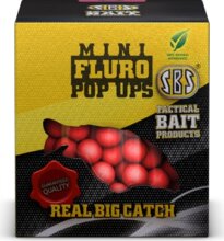 SBS Fluro Mini Pop Ups Pineapple 20g 8mm