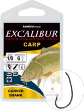 Excalibur Horog Carp Curved Shank Bn 1/0