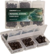 EnergoTeam Gumigyöngy Készlet 6Féle Kemény+Puha Fekete