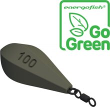 Carp Expert Torpedo Forgós Távdobó Ólom 100g Szinezett Go Green