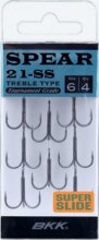 BKK Spear-21 Ss Hármashorog 1/0# 5db/csomag