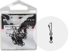Black Fighter Hengeres Forgó Hook Kapocsal 8-As 10db/cs