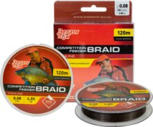 Benzár Competition Feeder Braid 0,08mm 4,85kg 120m Dark Brown