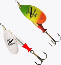 Mepps Long Cast, 4, Ezüst