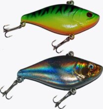 Frenetic Wobbler “Crosser", 7cm, ZÖLD/SÁRGA/FEKETE