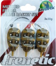 Frenetic Method Feeder Inline kosár szett, 40g, Zöld, Műanyag