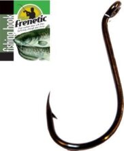 Frenetic horog 601, 5/0, Black Nikkel, 5db/csomag